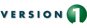 version one logo